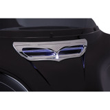 Ciro LED Fairing Vent Trim for 2014-2020 Harley Touring - Chrome