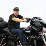 Paul Yaffe Bagger Nation 8" Monkey Bagger Bars for 1986-2018 Harley Touring - Chrome