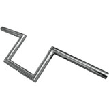 LA Choppers 1" Old School 6" Narrow Z Bars Handlebars - Chrome