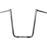 LA Choppers 1-1/4" Twin Peaks Handlebars Ape Hangers - 19" Chrome