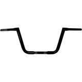 LA Choppers 1-1/4" Twin Peaks Handlebars Ape Hangers - 10" Black