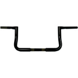 LA Choppers 1-1/4" Twin Peaks Handlebars Ape Hangers for 1996-2015 Harley Touring - 8" Black