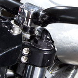 Speed Merchant 39mm Preload Adjusters for Harley - Black