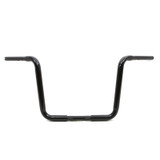 V-Twin 1-1/4" Black 14" Wide Ape Hangers Handlebars