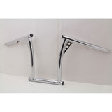 V-Twin 1" Chrome 12" Vintage Handlebars