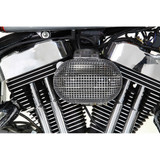 V-Twin Chrome Oval Mesh Air Cleaner for 1991-2016 Harley Sportster