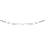 Memphis Shades Slotted Stainless Steel Windshield Trim for Harley Touring