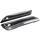 Eddie Trotta Diamond Cut Saddlebag Hinge Covers for 2014-2016 Harley Touring