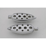 V-Twin Chrome Tear Drop Foot Pegs for Harley