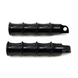 V-Twin All Black Tribal Foot Pegs for Harley