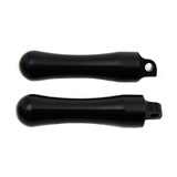 V-Twin Black Contour Foot Pegs for Harley