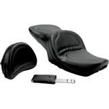Saddlemen Explorer Seat with Driver Backrest for Harley Dyna