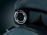 Kuryakyn Chrome Rear Speaker Accents for 1999-2013 Harley Touring