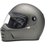 Biltwell Lane Splitter Helmet - Flat Titanium