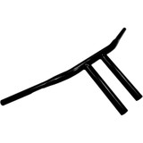 Drag Specialties 1-1/4" Buffalo 8" Straight Risers T-Bar Handlebars - Gloss Black