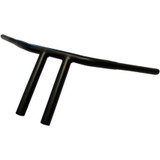 Drag Specialties 1-1/4" Buffalo 8" Straight Risers T-Bar Handlebars - Flat Black