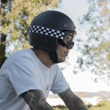 Biltwell Moto 2.0 Goggles - Checkers Black