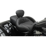 Mustang Driver Backrest for 2015-2023 Harley Freewheeler with Super Touring Seat