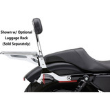 Cobra Detachable Backrest Kit for 2004-2017 Harley Sportster - Chrome