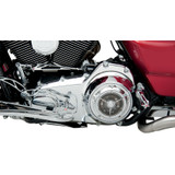 Roland Sands Clarity Derby Cover for 1999-2018 Harley Big Twin - Chrome