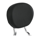 Drag Specialties Oval Backrest Pad for Harley - Smooth