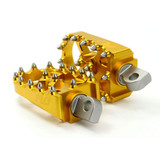 Flo Motorsports Moto Style Foot Pegs for Harley - Gold