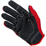 Biltwell Moto Gloves - Red/Black/White