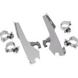 Memphis Shades Batwing Fairing Trigger Lock Mounting Kit for 1999-2017 Harley Dyna