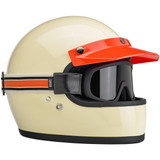 Biltwell Overland 2.0 Racer Goggle - Black/Cream/Orange