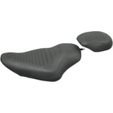 Mustang Tripper Seat for 2004-2020 Harley Sportster - Tuck and Roll