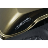 Kuryakyn Zombie Saddlebag Latch Handles for 2014-2020 Harley Touring - Black