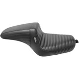 Le Pera Grip Tape Kickflip Solo Seat for 2010-2020 Harley Sportster - Pleated