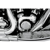 Joker Machine Finned Points Cover for 1999-2017 Harley Twin Cam - Chrome