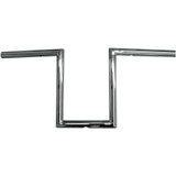 LA Choppers 1" Old School 10" Narrow Z Bars Handlebars - Chrome