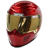 Simpson Outlaw Bandit Helmet - Candee Red