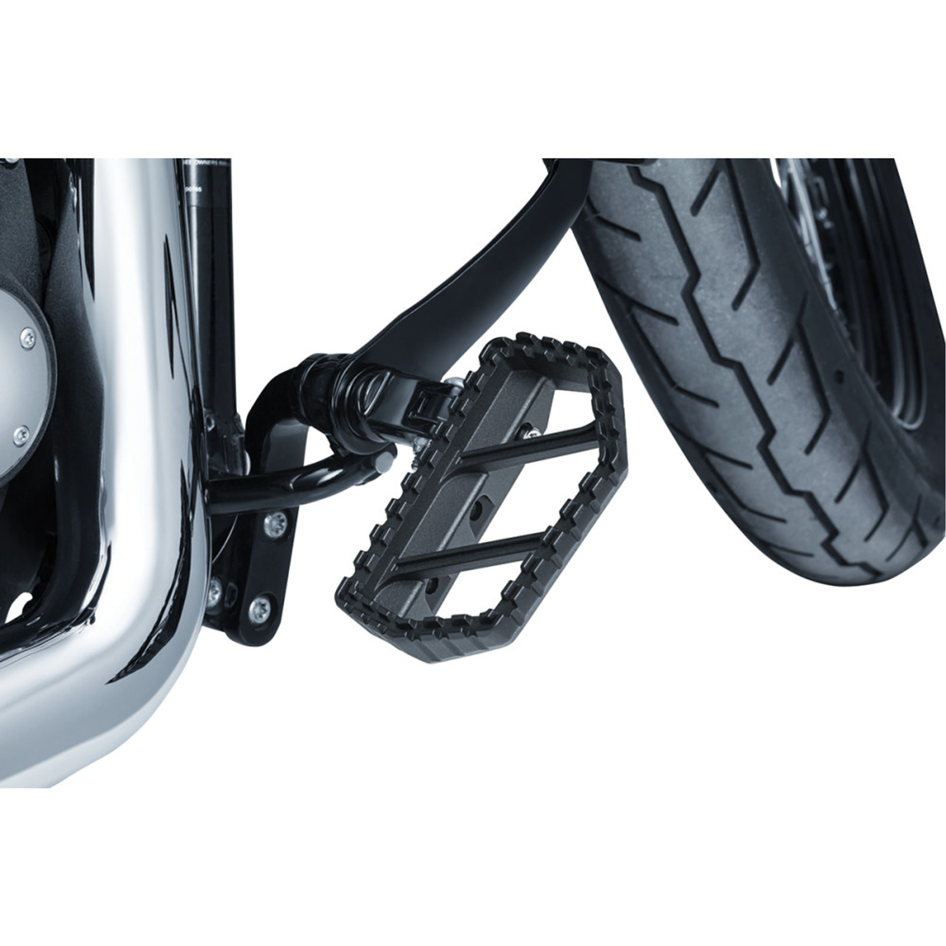 Kuryakyn RiotX Mini Floorboards Machined/Satin Black 3285 Get