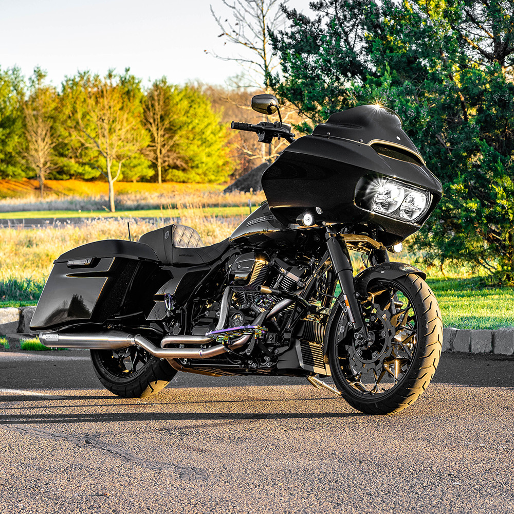 Bassani TrueDuals Stainless Exhaust for 20172022 Harley Touring 1F66SS Get Lowered Cycles