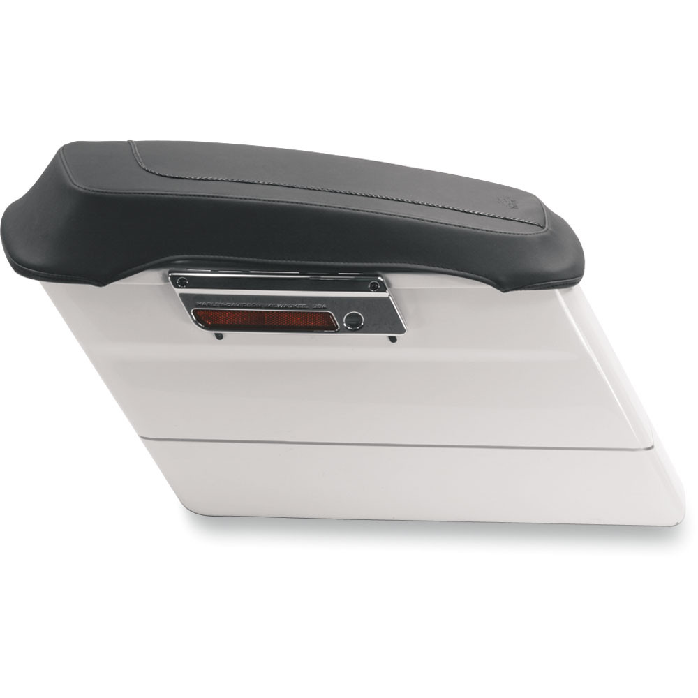 Mustang Saddlebag Lid Covers for 19932013 Harley Touring Smooth