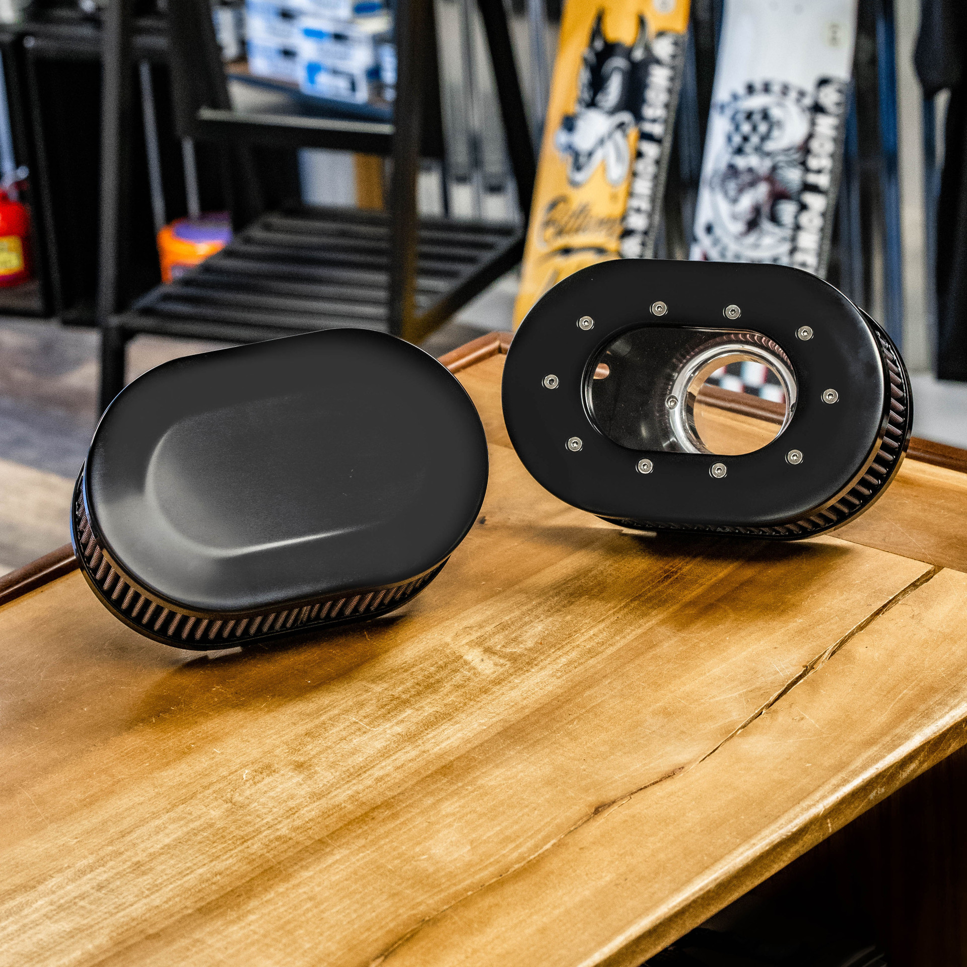 TMan Windowed No Loss Air Cleaner for 20172022 Harley M8 Smooth