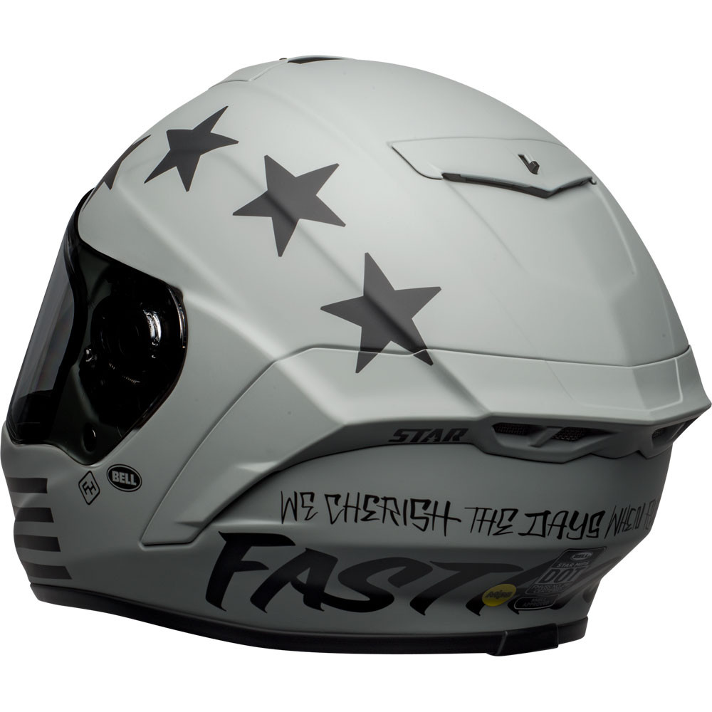 Bell Star MIPS DLX Helmet Fasthouse Victory Circle Matte Gray/Black