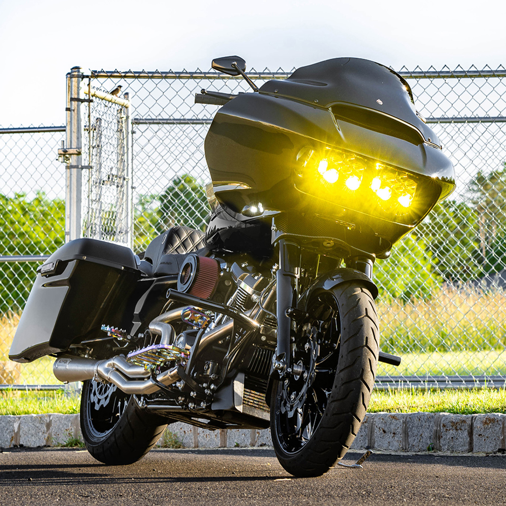 tour pack lights for road glide