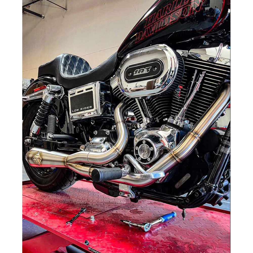 SP Concepts LaneSplitter Exhaust for 20062017 Harley Dyna Get