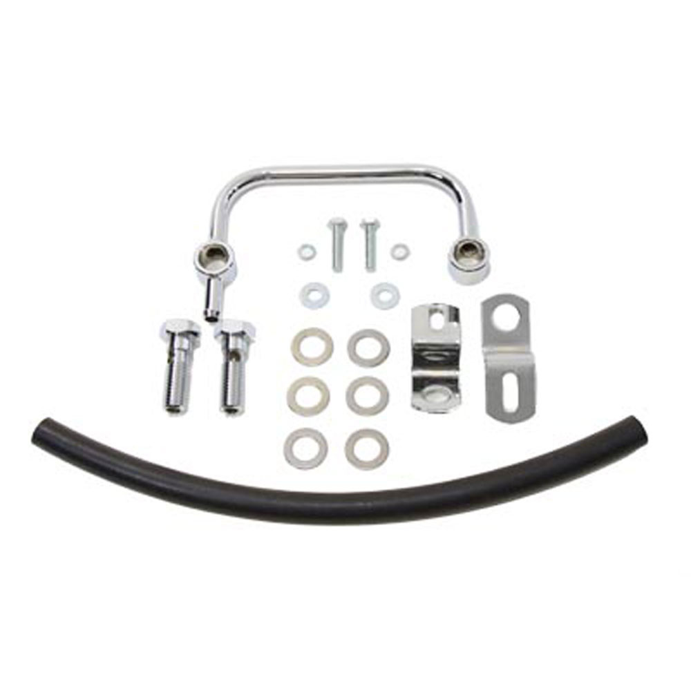 Polished Stainless Steel Breather Bolts For Harley Sportster XL FL FX FXR Choppers 5 thumbnail image