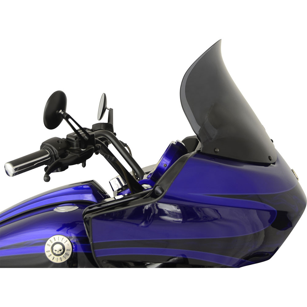 Klock Werks 15" Pro Touring Flare Windshield for 20152021 Harley Road