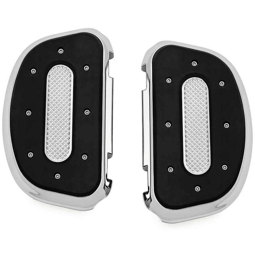 Kuryakyn Heavy Industry Passenger Floorboards for 19932017 Harley