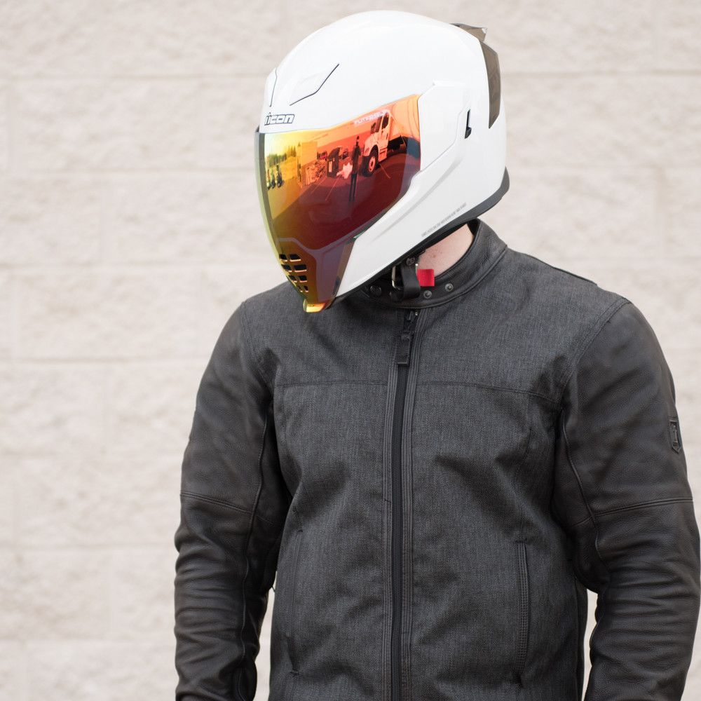 Icon Airflite RST Red Motorcycle Face Shield - 0130-0783 - Get Lowered ...