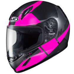 HJC CL-17 Boost Helmet - Matte Black/Fuchsia