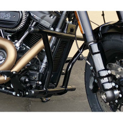 Bung King Highway Peg 2 Step Crash Bar for 2018-2021 Harley Softail w/ Forward Controls