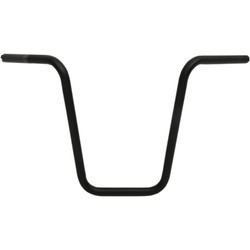 Drag Specialties 1" Ape Hanger Handlebars for Narrow Glide TBW 16" - Flat Black