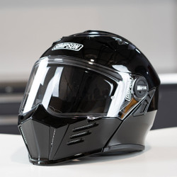 Simpson Helmets - Simpson Mod Bandit Helmet - Gloss Black